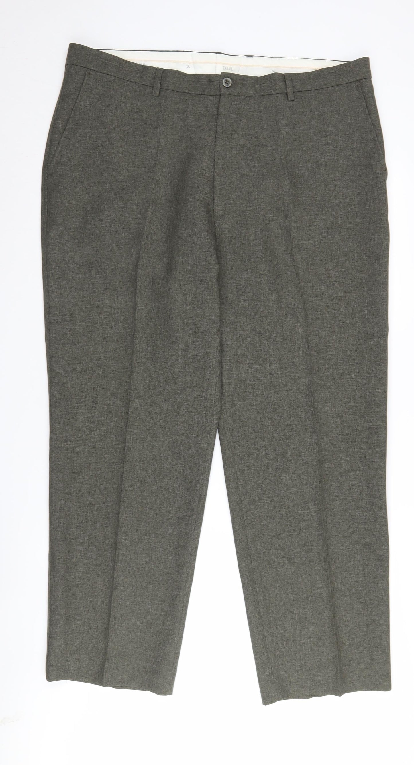 Farah Men's Grey Dress Pants, Size 40 L29