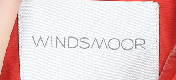 Womens UK Size L Windsmoor Red Basic Jacket