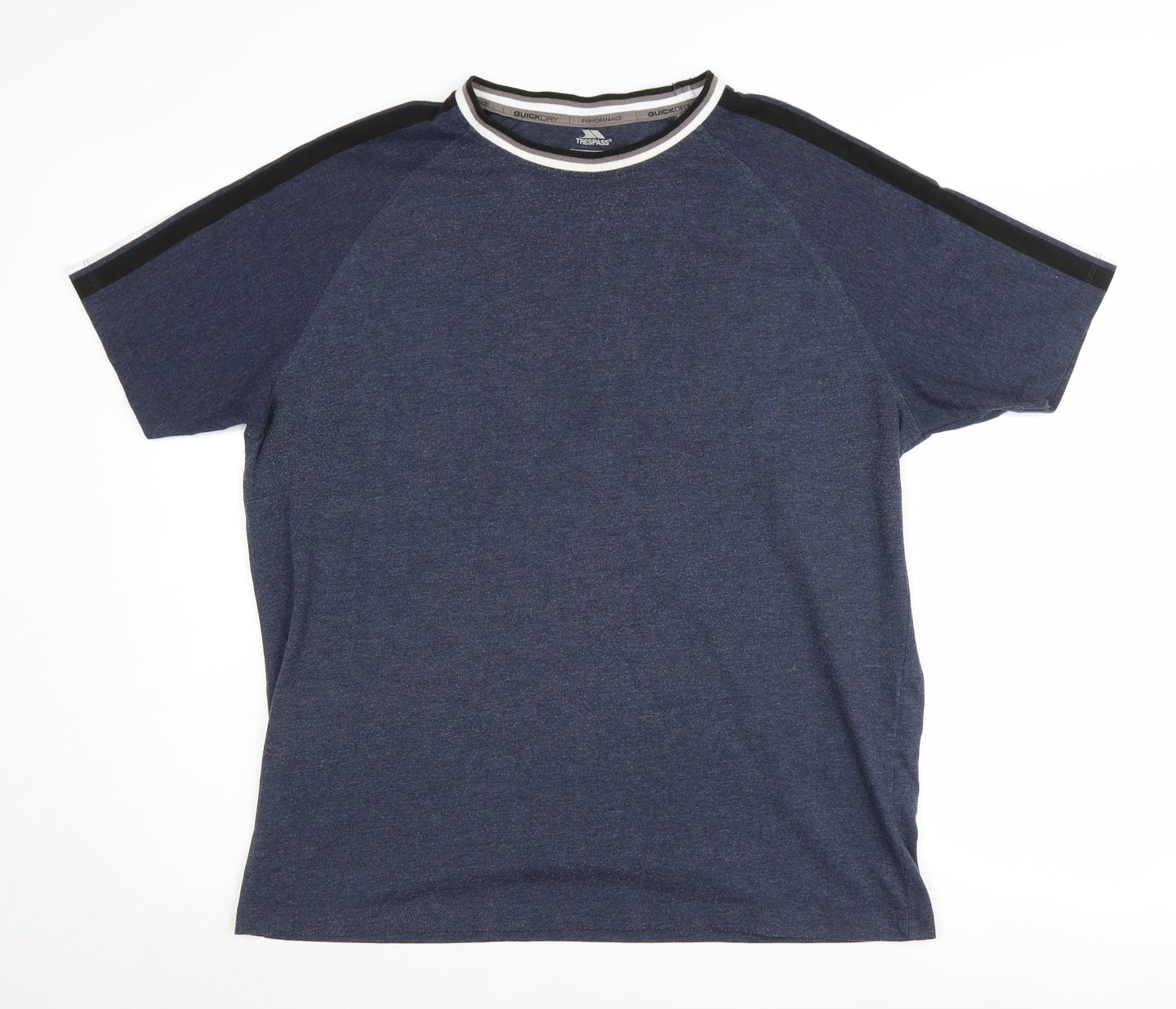Trespass Men's Blue Quick Dry T-Shirt - Size L