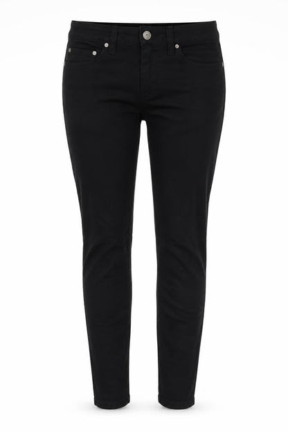 Womens UK Size 6 Banana Republic Slim Fit Skinny Black Jeans