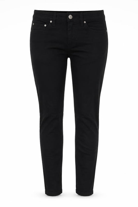 Womens UK Size 6 Banana Republic Slim Fit Skinny Black Jeans