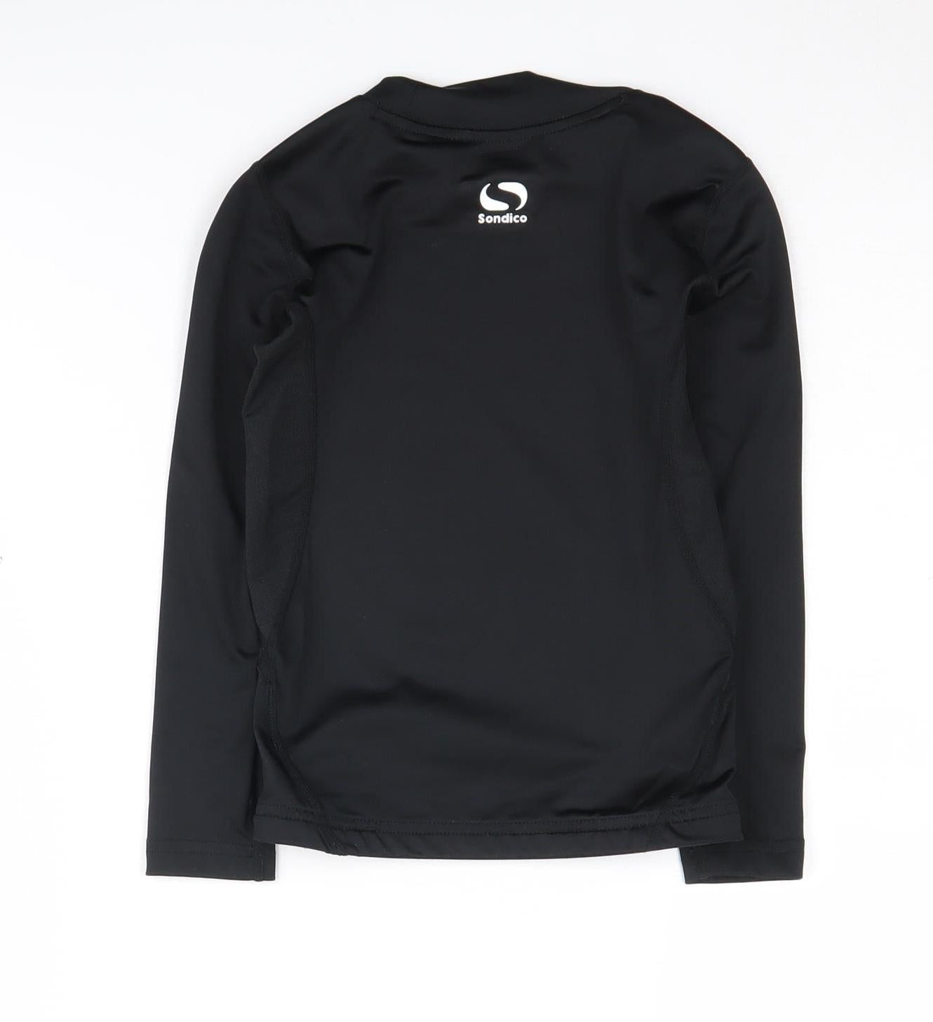Sondico Girls Black Long Sleeve Sports Jersey 5-6 Years