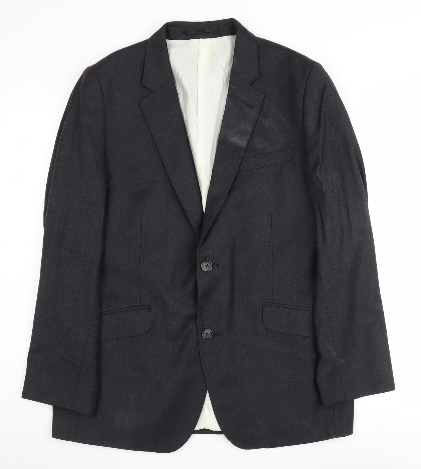 Mens UK Size 40 T.M.Lewin Regular Grey Suit Jacket