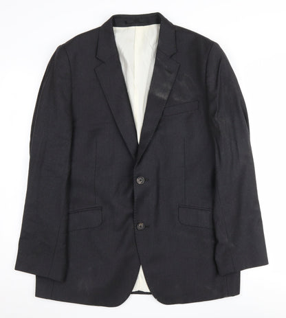 Mens UK Size 40 T.M.Lewin Regular Grey Suit Jacket