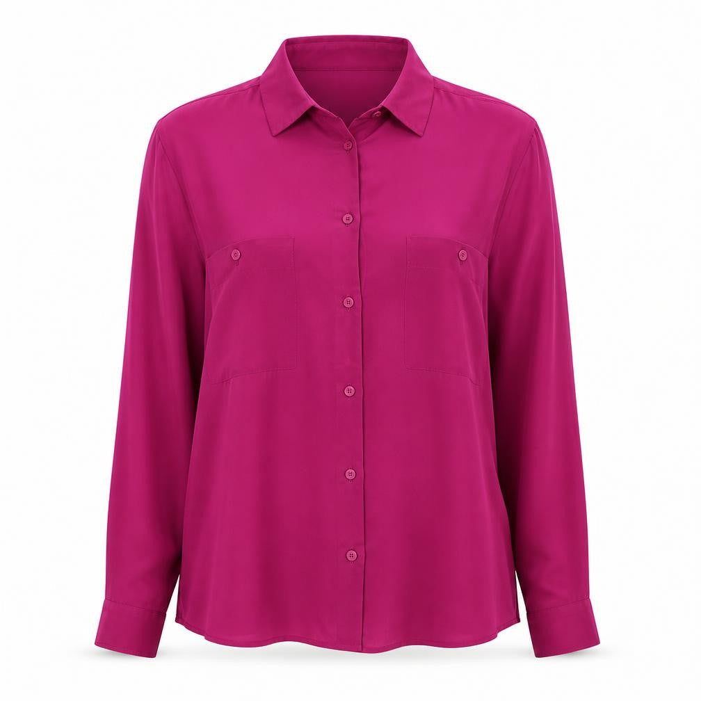 Womens UK Size 12 Alexon Pink  Button-Up