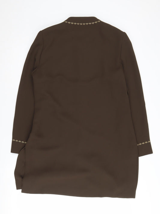Jacques Vert Women’s Brown Formal Long Coat Size 12