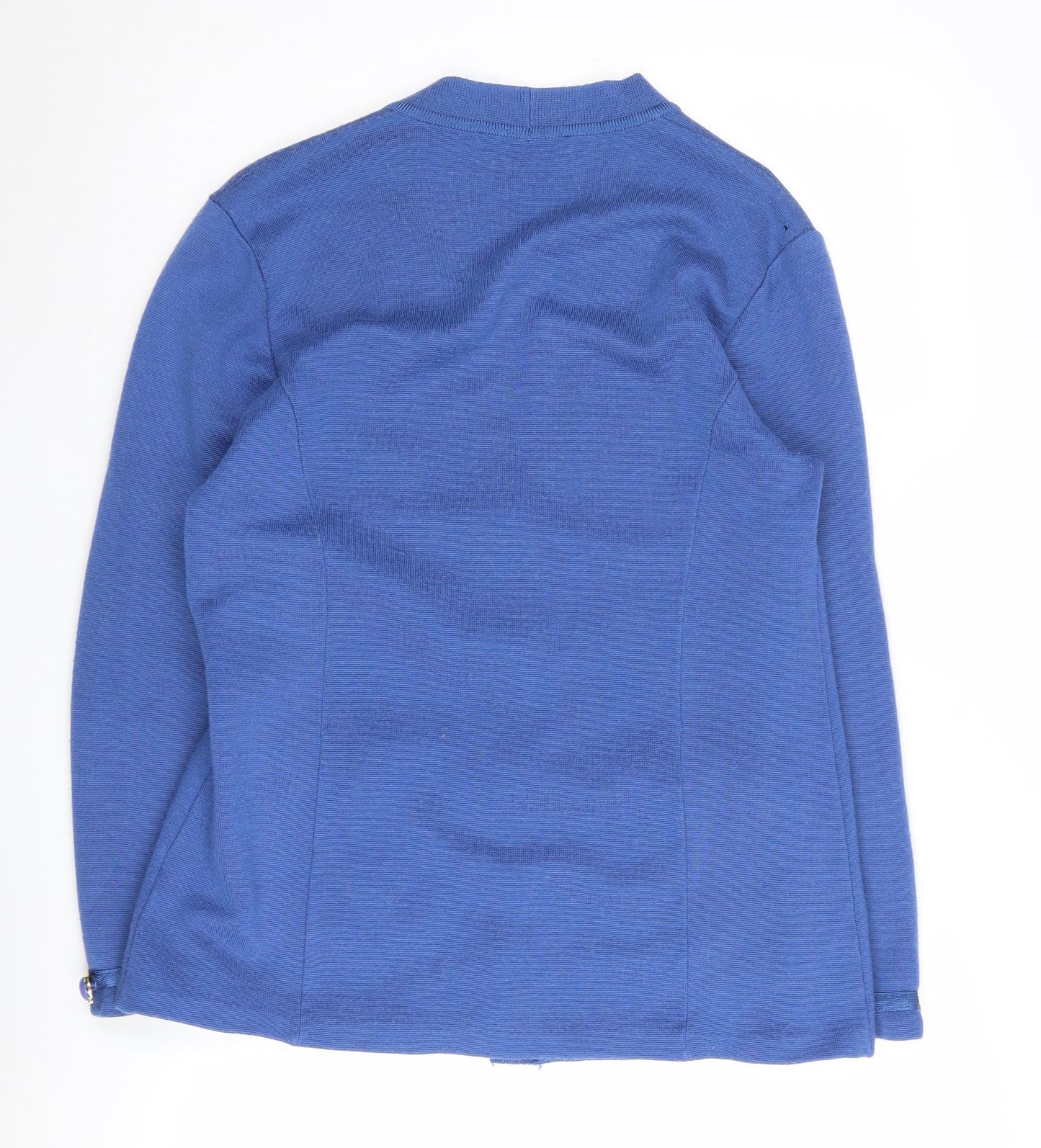 Womens UK Size M Jacques Vert Blue Cardigan Jumper