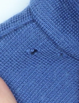 Womens UK Size M Jacques Vert Blue Cardigan Jumper