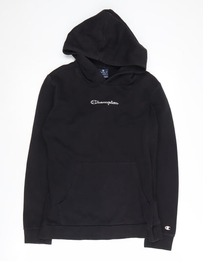 Champion Teen Black Pullover Hoodie - L