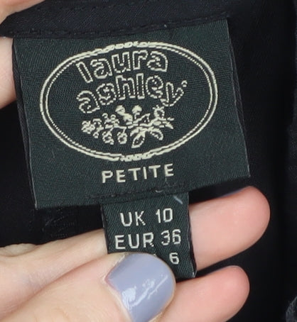 Laura Ashley Women’s Black Petite Trousers Size 10