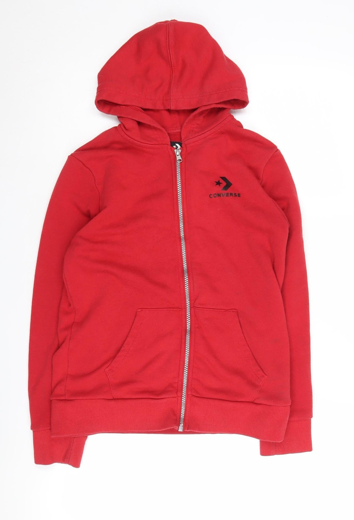 Converse Boys Red Full Zip Hoodie, Size 12-13 Years