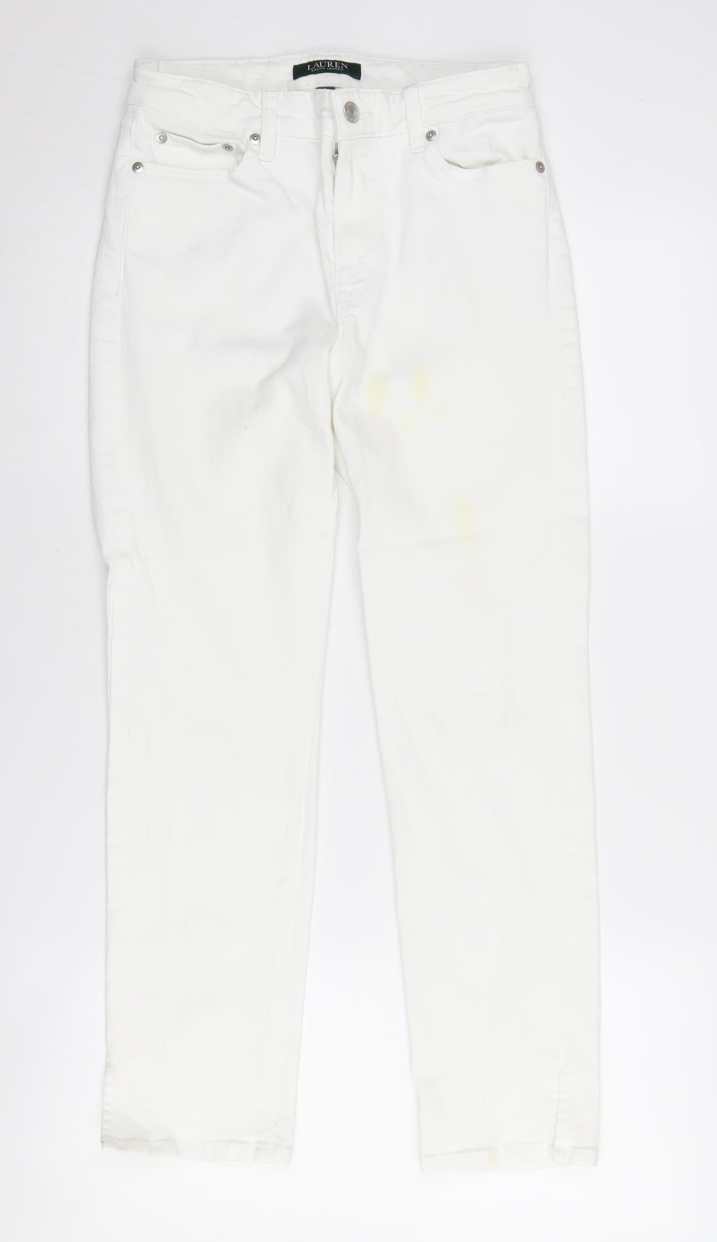 Lauren Ralph Lauren Women's White Jeans Size 4