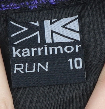 Karrimor Women’s Black Cropped Leggings Size 10, Running Essential
