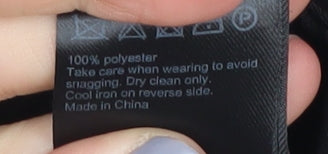 AllSaints Women's Black Wrap Dress, Size 6