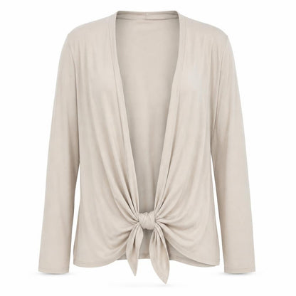 Womens UK Size M Viyella Beige Wrap Jumper