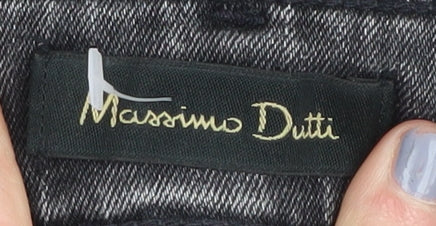 Massimo Dutti Women's Grey Skinny Jeans, Size 12, Excellent