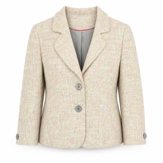 Womens UK Size 8 Viyella Regular Multicoloured Blazer