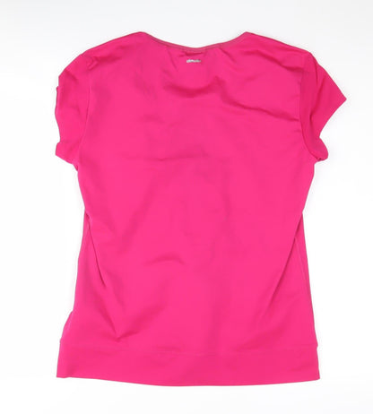 Womens UK Size M adidas Pink Basic T-Shirt