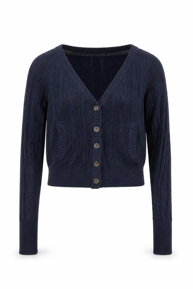 Womens UK Size 10 SoulCal Blue Cardigan Jumper