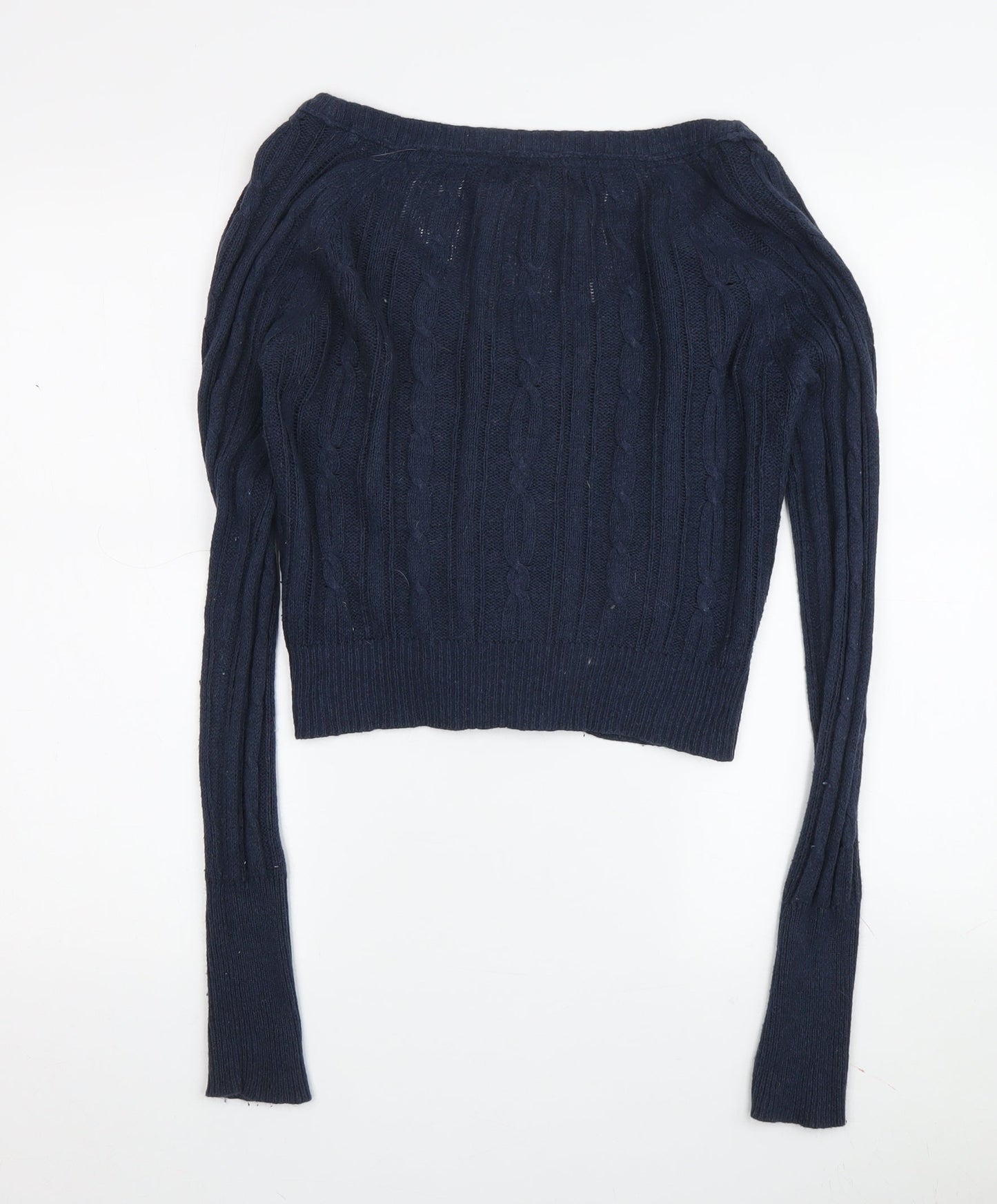 Womens UK Size 10 SoulCal Blue Cardigan Jumper