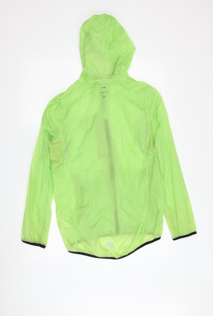 Womens UK Size S Slazenger Green Windbreaker Coat