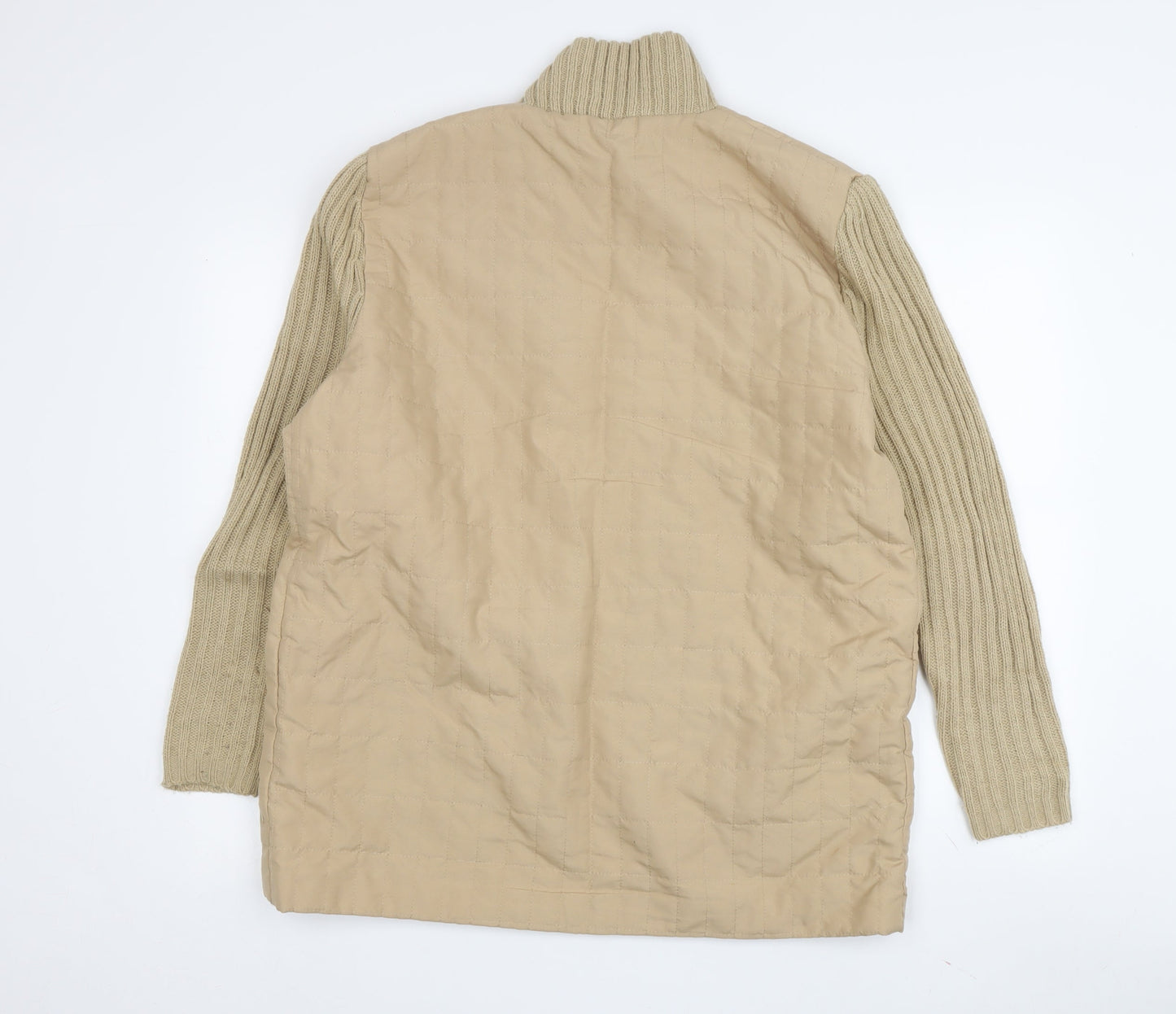 Womens UK Size M Damart Beige Quilted Coat