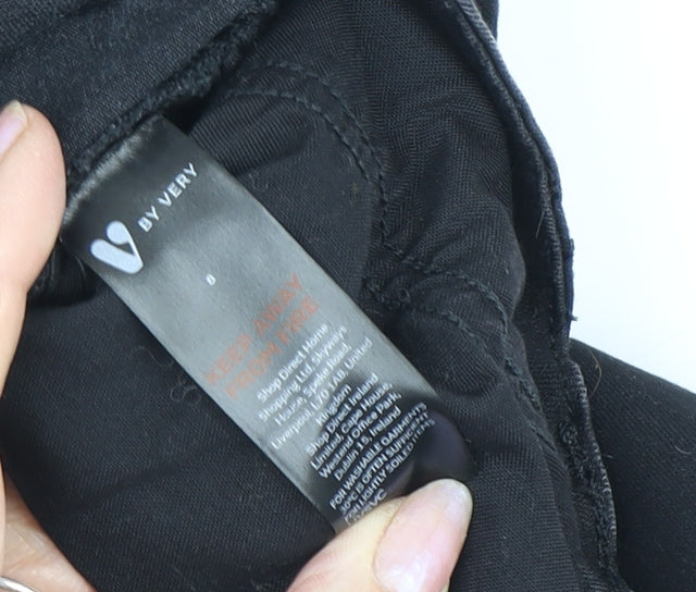 Very Women's Black Skinny Jeans Size 8