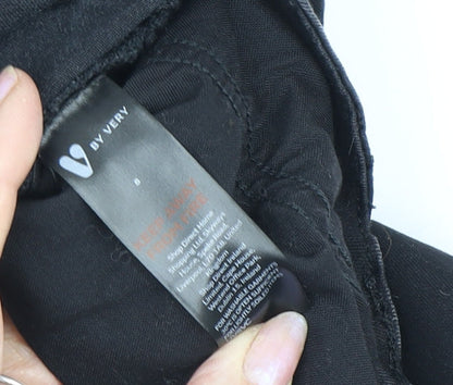 Very Women's Black Skinny Jeans Size 8