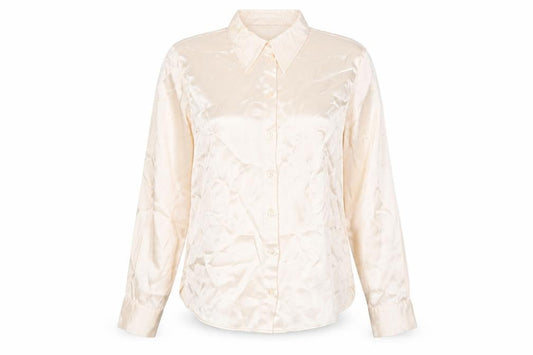 Womens UK Size 14 Marks and Spencer Ivory Basic Button-Up