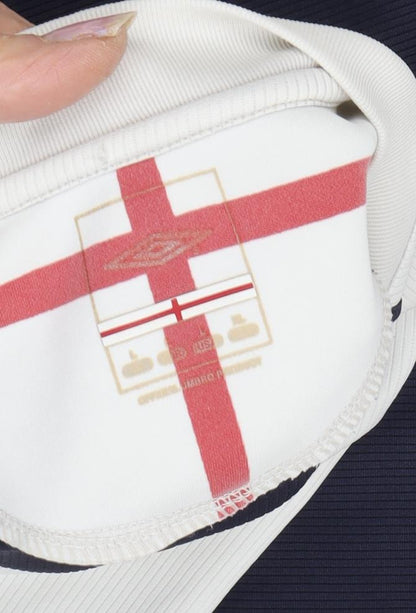 Umbro Men's Blue Football Jersey L, Raglan Sleeve