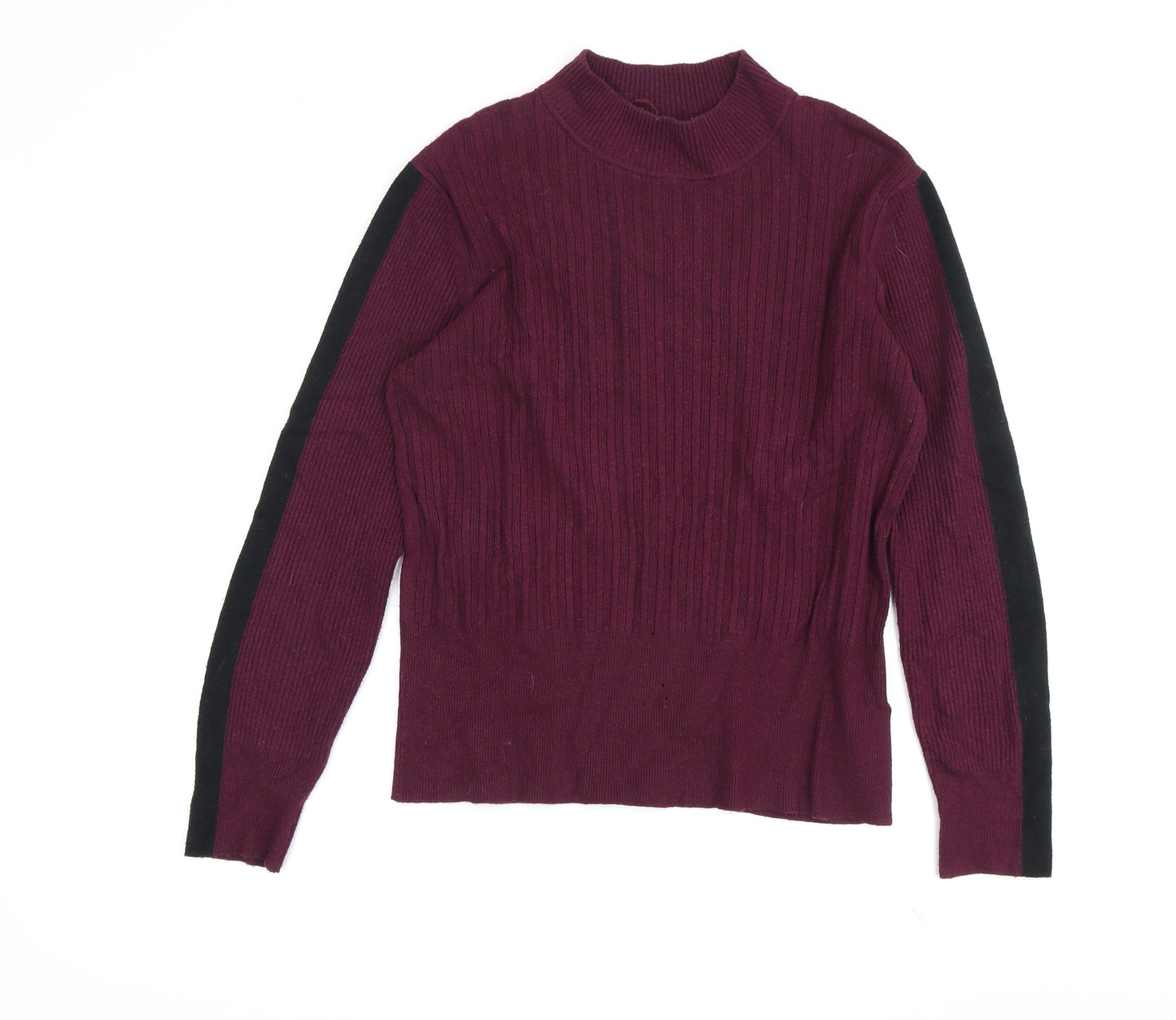 Womens UK Size 14 Marks and Spencer Purple Pullover Jumper