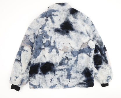 ASOS Men's Multicoloured M Puffer Jacket, Full Zip