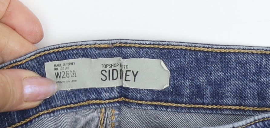 Topshop Women’s Blue Skinny Jeans Size 26