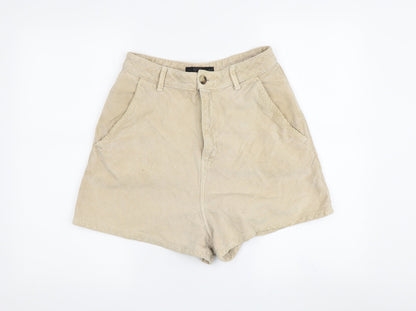 Zara Women's Beige Chino Shorts Size 7