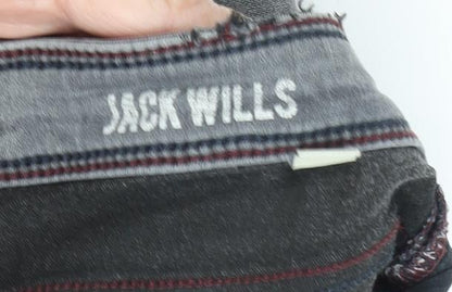Jack Wills Men's Grey Skinny Jeans W26 L32