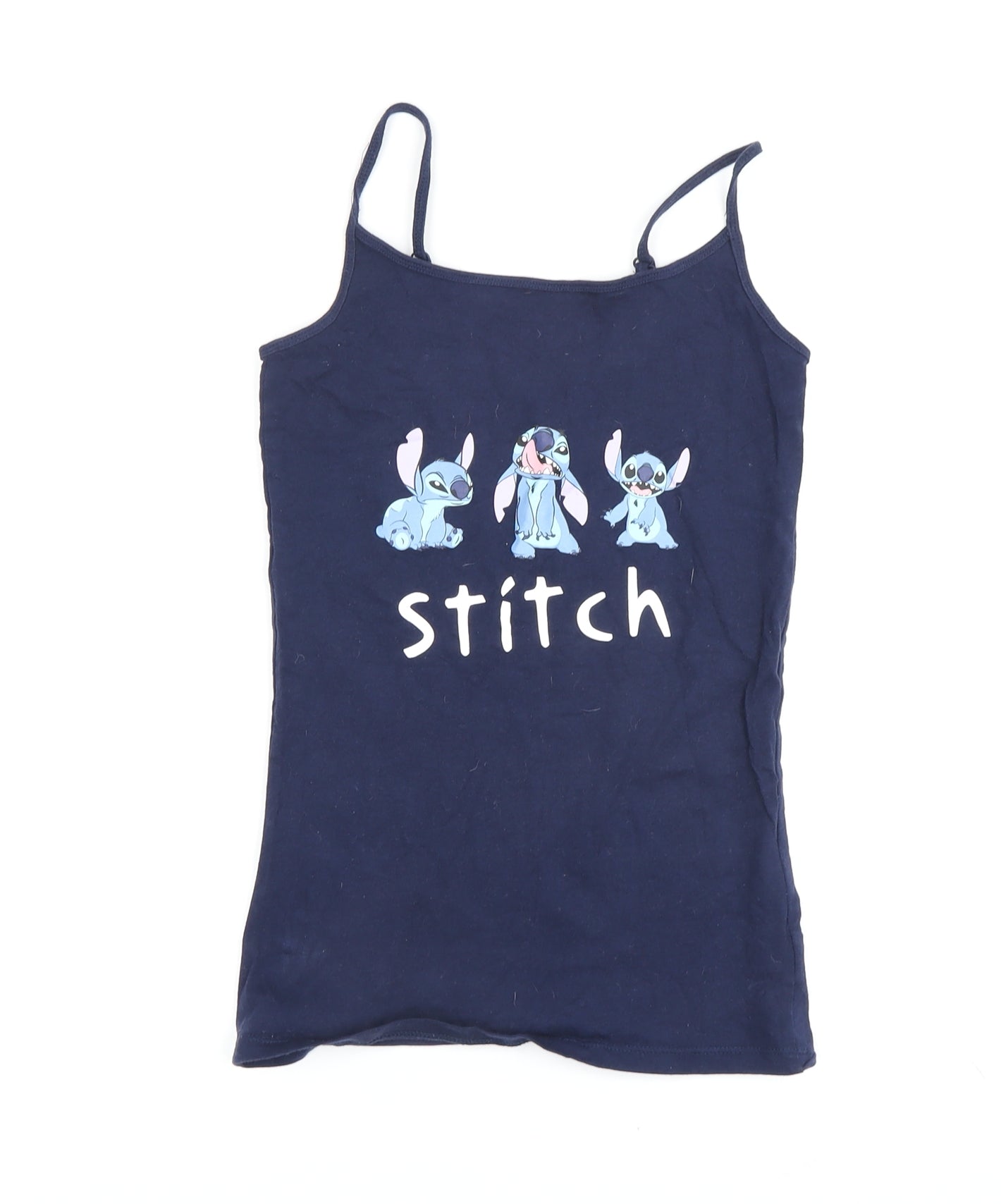 Womens UK Size 6 Disney Blue Camisole Tank