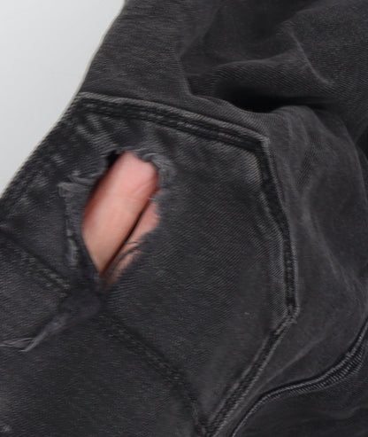 Marks and Spencer Men's Black Straight Jeans, Size 32