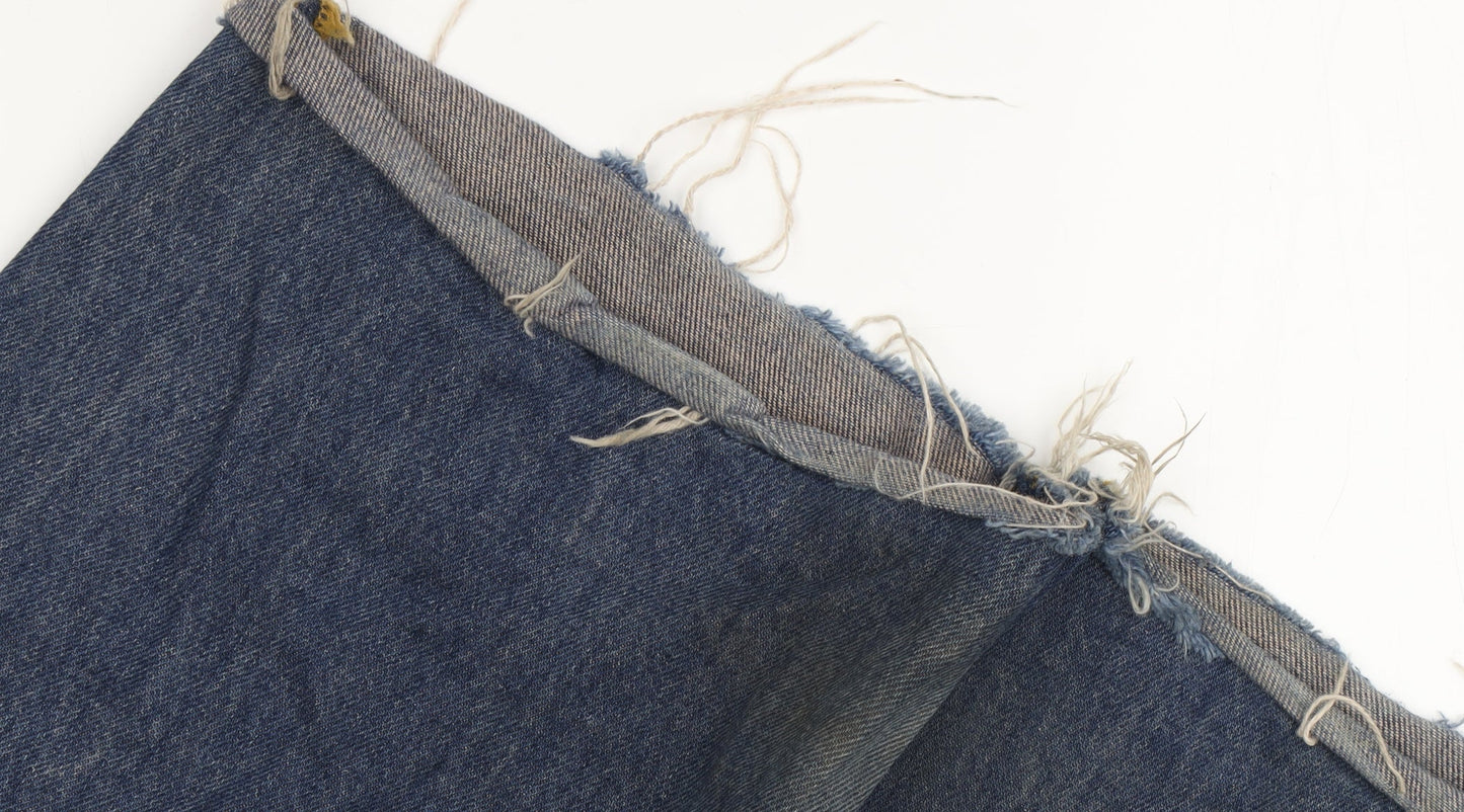 Zara Men's Blue Straight Leg Jeans Size 38