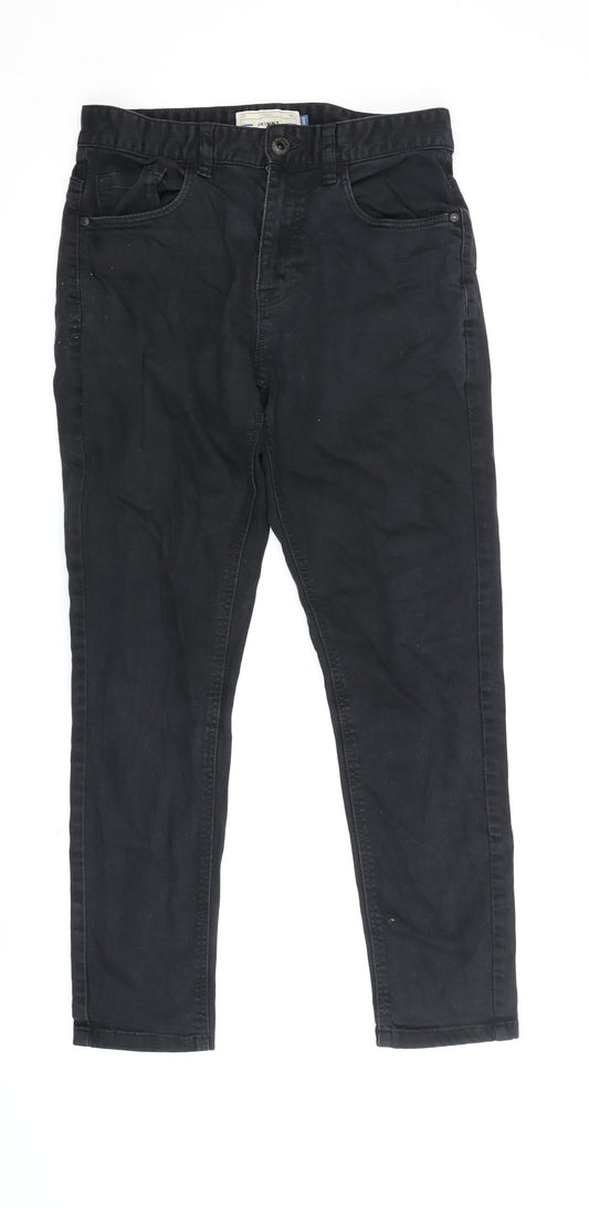 Next Men's Black Skinny Jeans 30W 29L Slim Fit