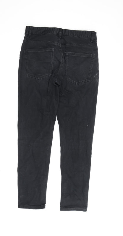 Next Men's Black Skinny Jeans 30W 29L Slim Fit