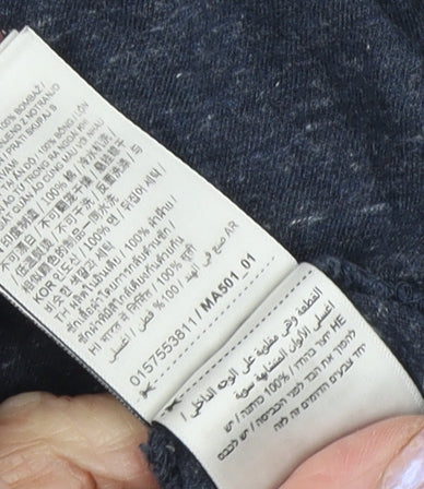 Superdry Men's Blue XL T-Shirt Crew Neck Logo