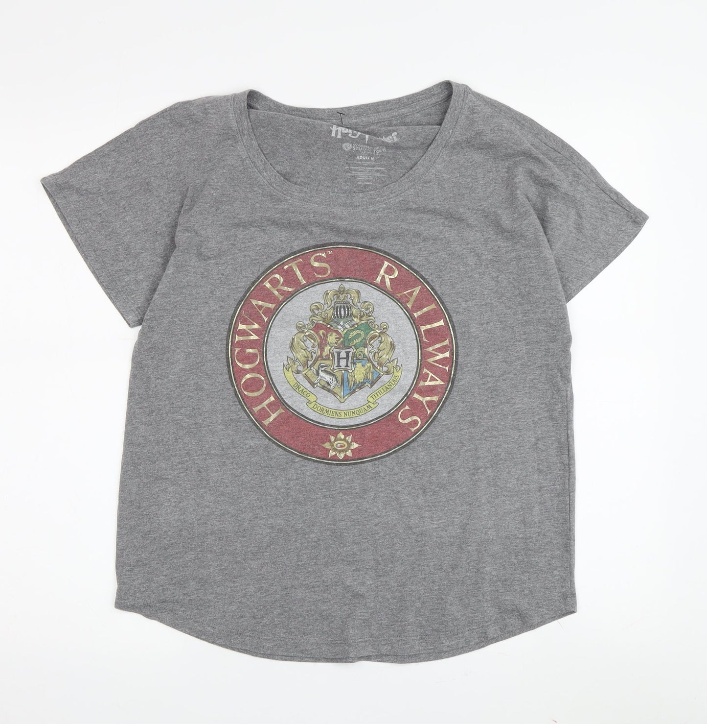 Warner Bros Unisex Grey Harry Potter T-Shirt M