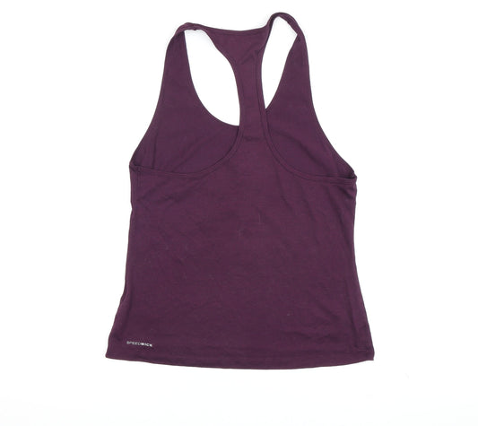 Reebok Women's Purple Gym Tank Top Athletic S