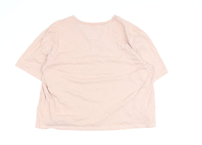 Womens UK Size 10 Superdry Pink Basic T-Shirt