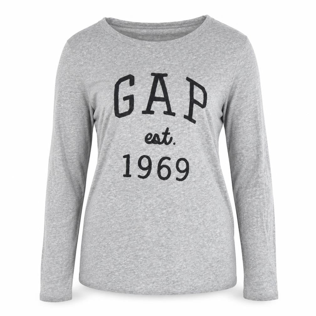Womens UK Size M Gap Grey Basic T-Shirt