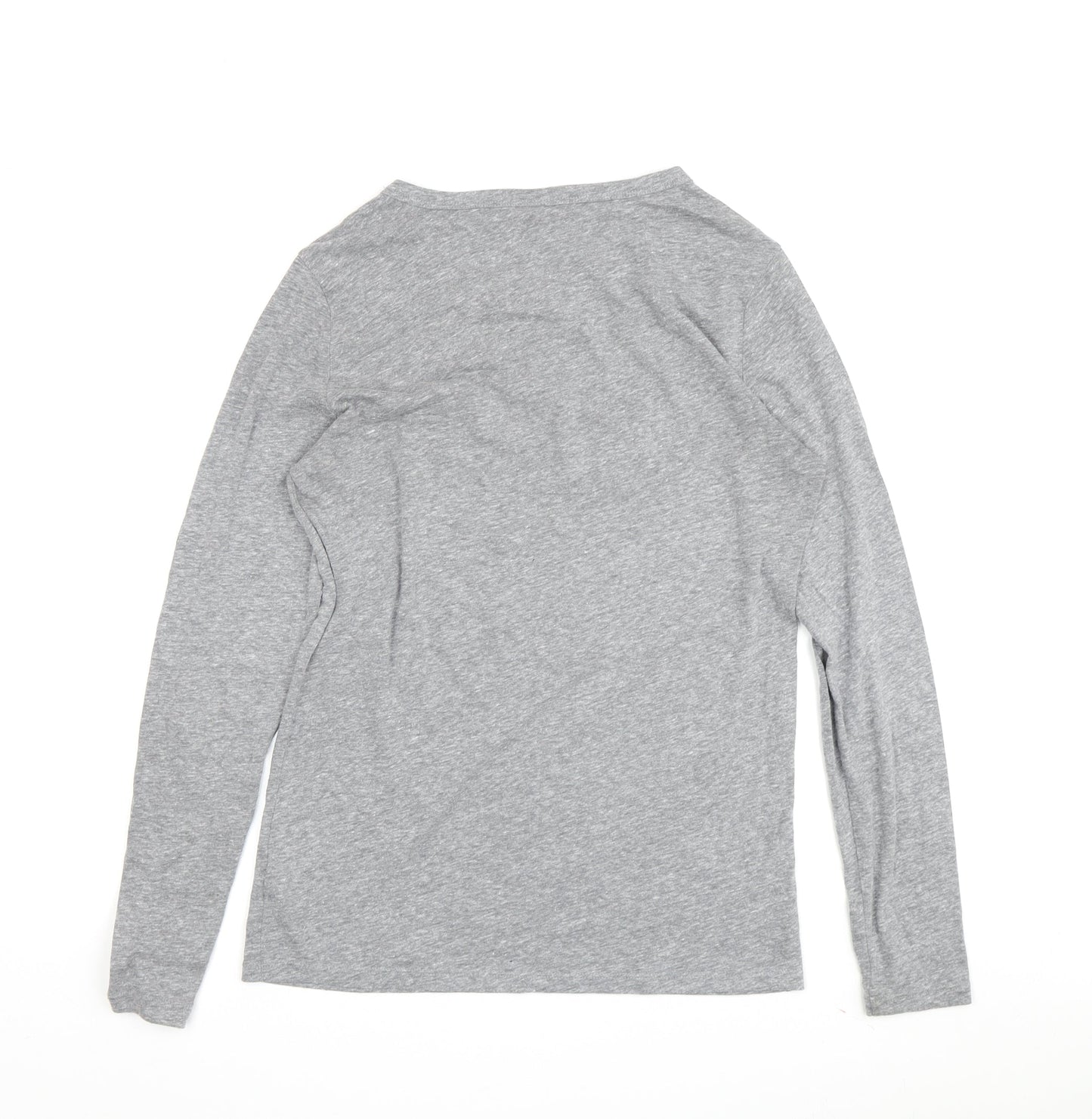 Gap Womens Grey Crew Neck T-Shirt M Casual Basic