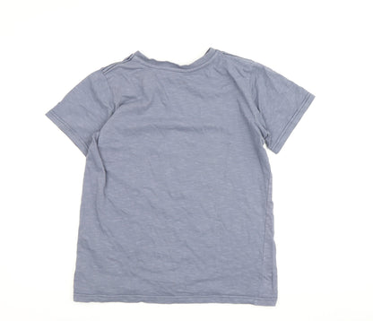 Fat Face Girls Blue Bear Pyjama Top 11-12 Years