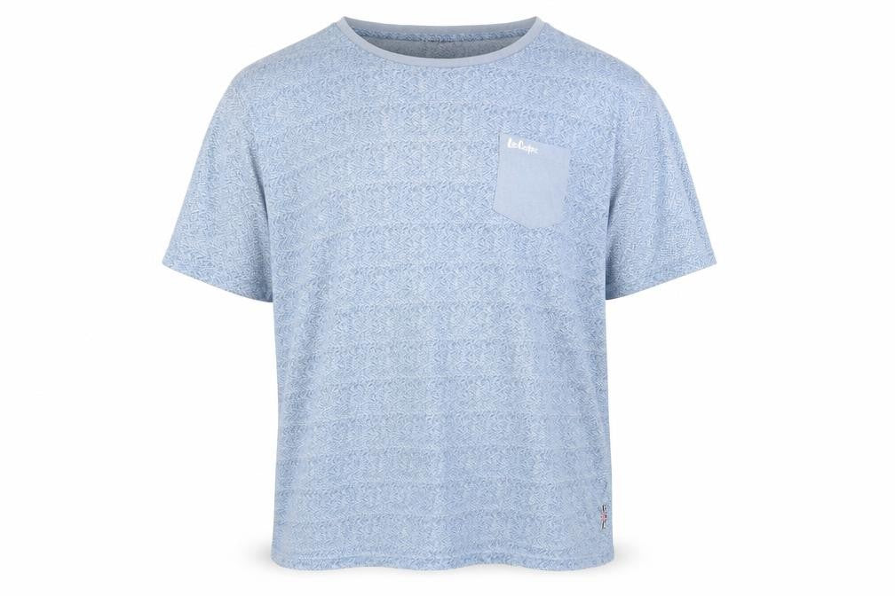 Mens UK Size 2XL Lee Cooper Blue  T-Shirt