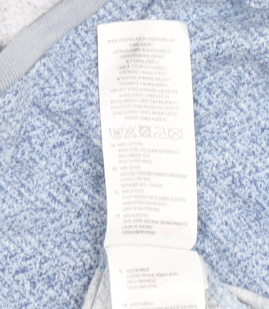 Lee Cooper Men's Blue Short Sleeve T-Shirt 2XL