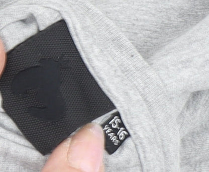 Money Boys Grey Logo T-Shirt 15-16 Years Regular Fit
